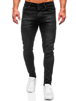 Černé pánské džíny regular fit Bolf 6144