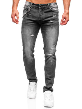 Černé pánské džíny regular fit Bolf MP0051N