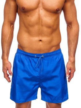 Modré pánské plavecké šortky Bolf YW02002