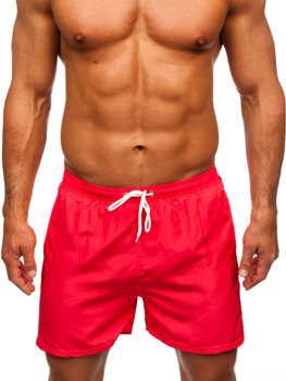 Růžové pánské plavecké šortky Bolf XL019