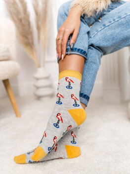 Šedé dámské ponožky Bolf WQ7634-1