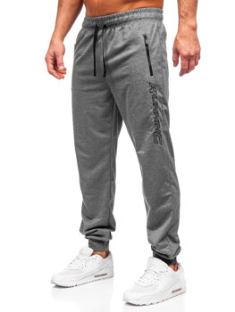 Šedé pánské teplákové jogger kalhoty Bolf JX6352