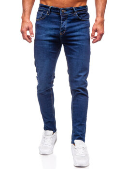 Tmavě modré pánské džíny slim fit Bolf 6290