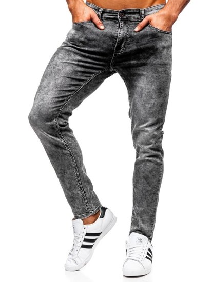 Černé pánské džíny Bolf KX190