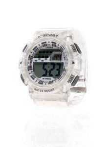Bílo-šedé pánské hodinky Bolf 9003
