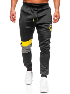Černé pánské jogger kalhoty Bolf K10122