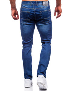 Tmavě modré pánské džíny regular fit Bolf 4956